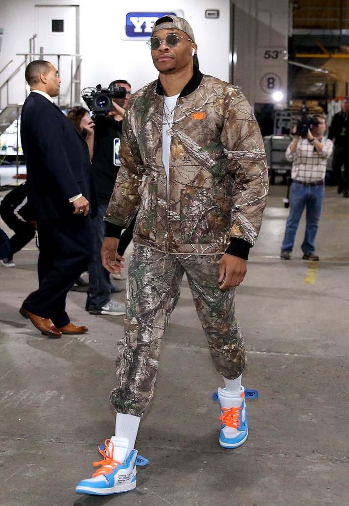 Wizards Russell Westbrook In Off-White Air Jordan 1 - buyvise
