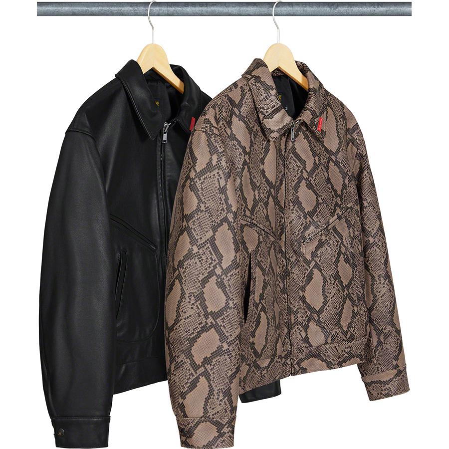 Supreme Schott Leather Work Jacket (SS21 Week 1 Drop) - buyvise