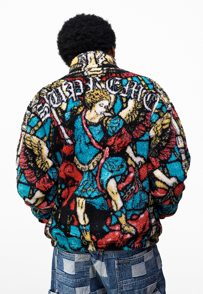 2017年新製品 jacket michael Supreme fleece saint 新品 - jenc.com.br