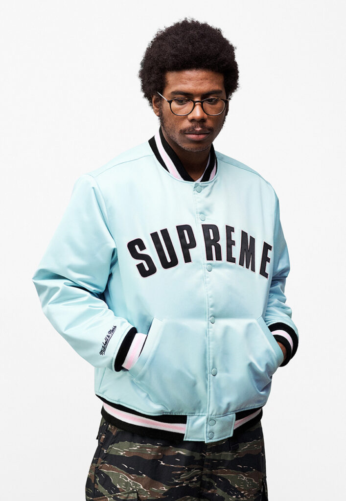 Supreme Mitchell & Ness Stadium Jacket | jarussi.com.br