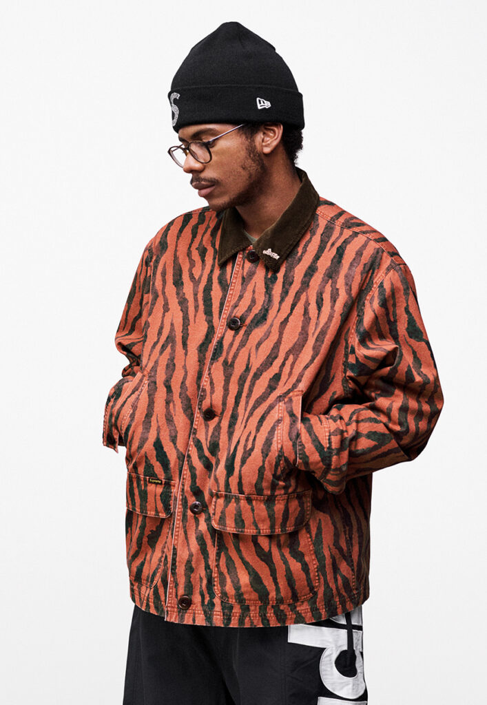 オーバーのアイテム取扱☆ Supreme Barn Coat Tiger Stripe tdh