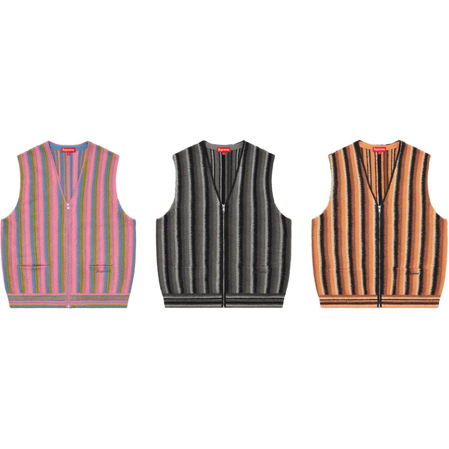Supreme Stripe Sweater Vest (SS21 Week 10 Drop) - buyvise