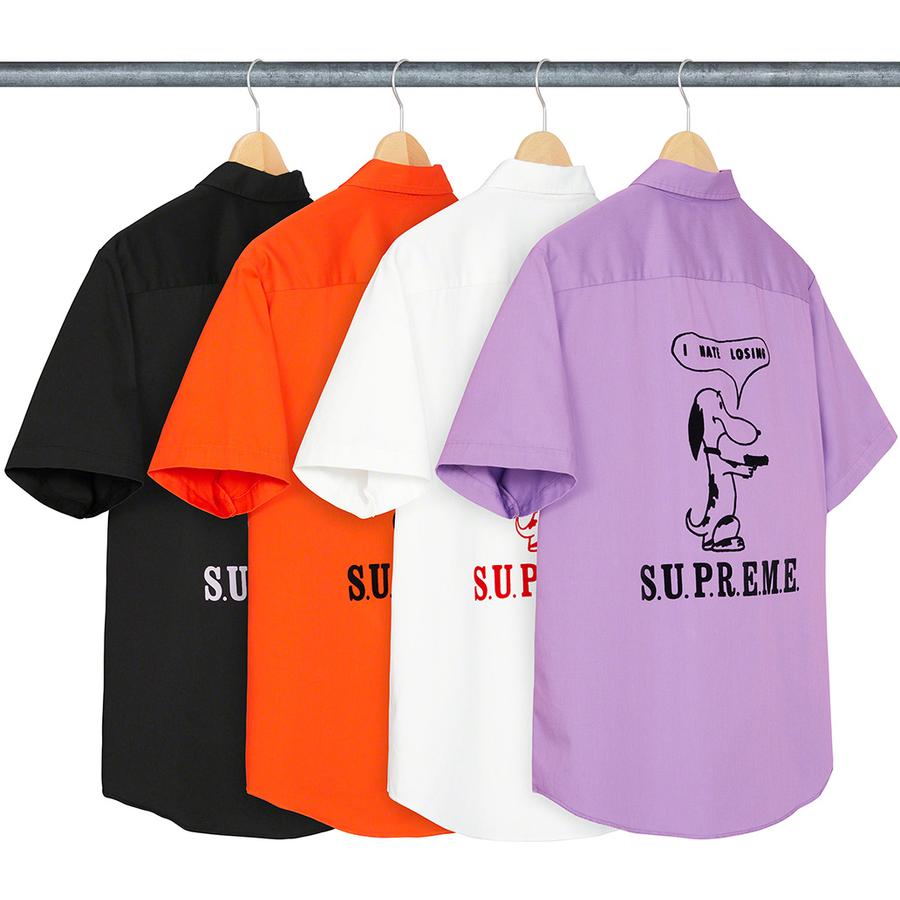 Supreme Dog S/S Work Shirt (SS21 Week 9 Drop) - buyvise