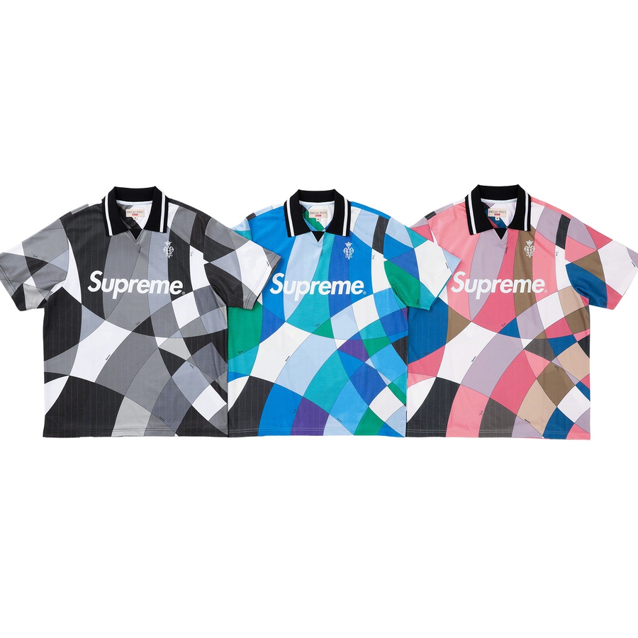 Supreme Emilio Pucci Soccer Jersey (SS21 Week 16 Drop) - buyvise
