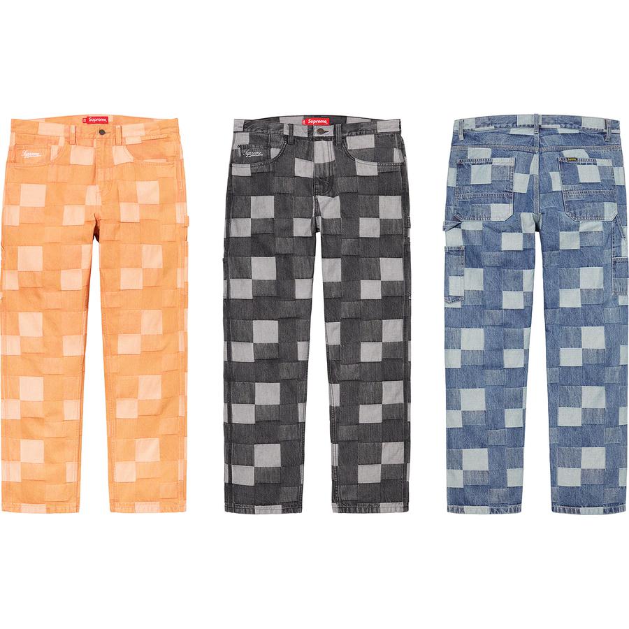 Supreme Patched Denim Painter Pant (SS21 Week 17 Drop) - buyvise