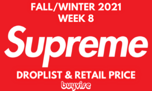 supreme drop list prices