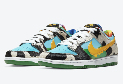 Nike SB Dunk Low x Ben & Jerry “Chunky Dunky” CU3244-100 | Legit Check Reference Photos